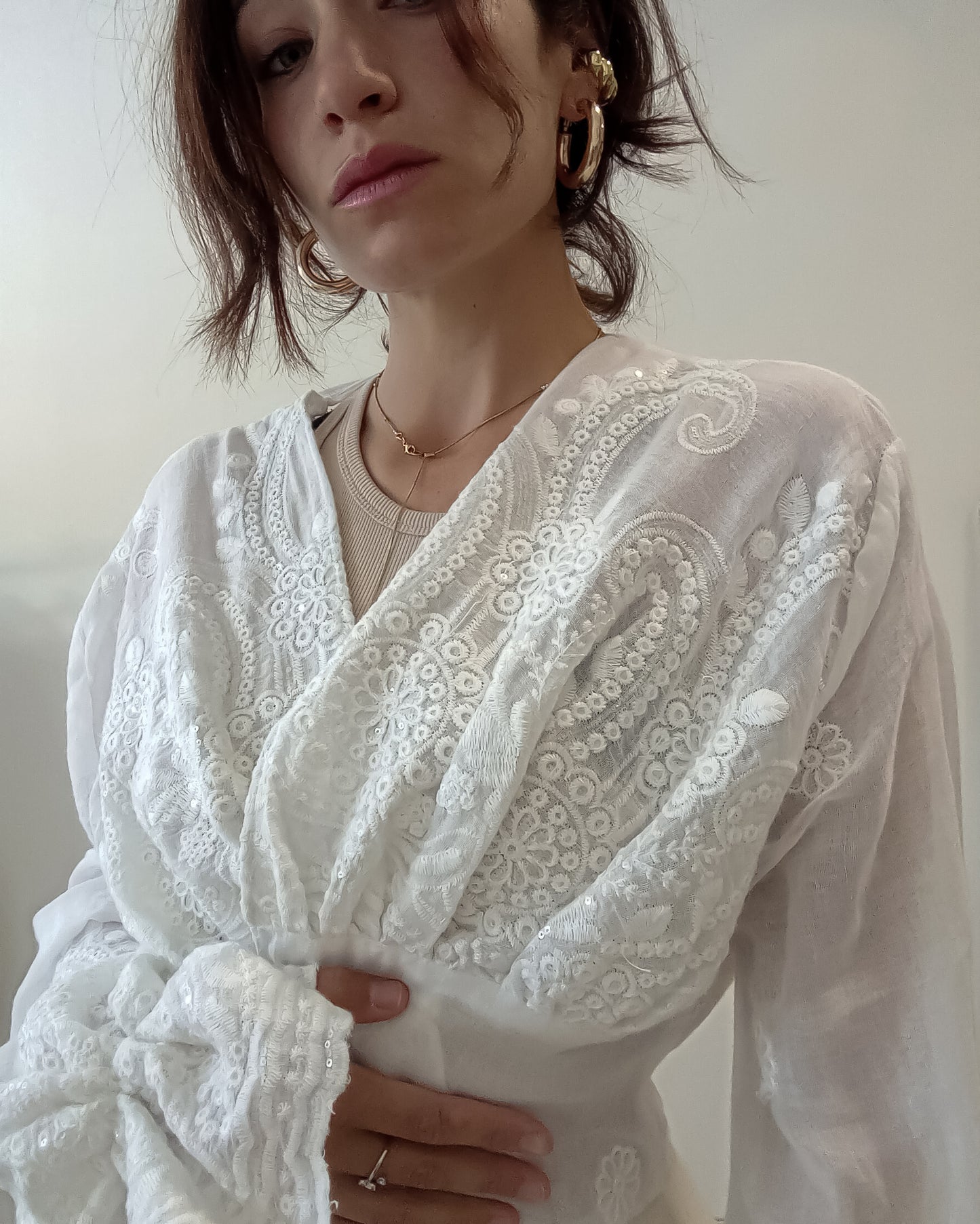 Camicia Manica Baloon