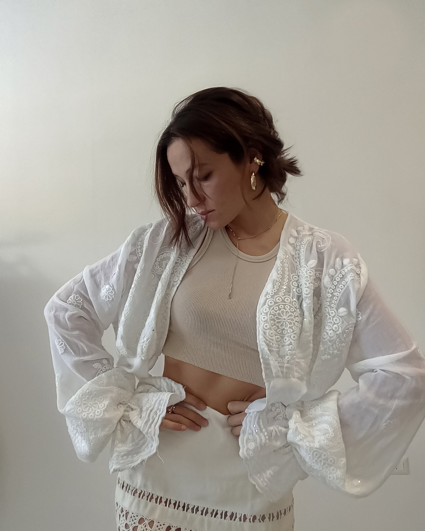 Camicia Manica Baloon