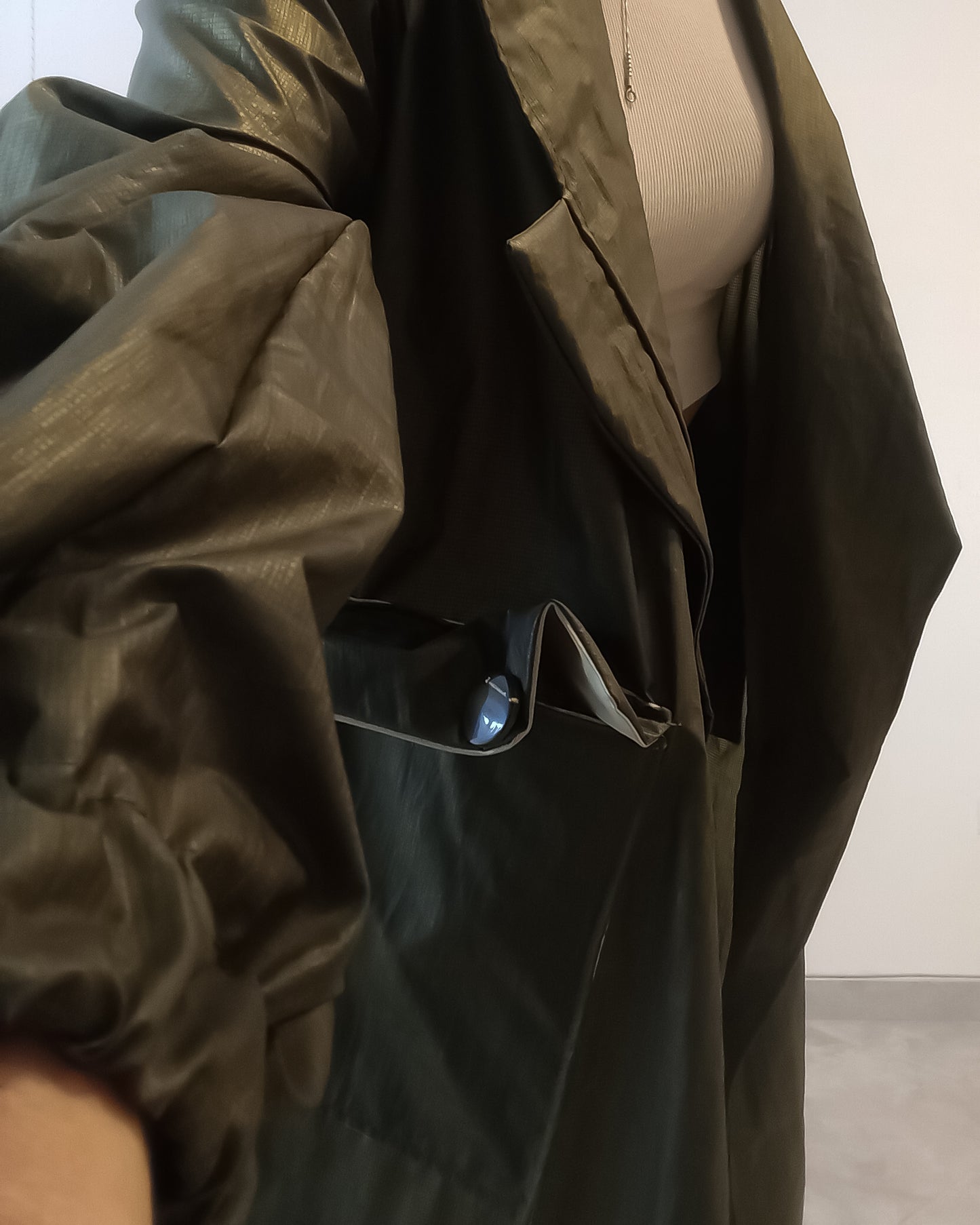 Trench Oversized  Nylon Ripstop