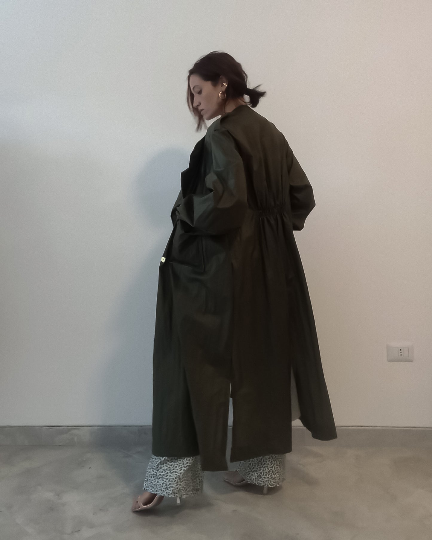 Trench Oversized  Nylon Ripstop