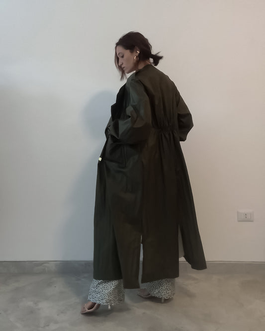 Trench Oversized  Nylon Ripstop