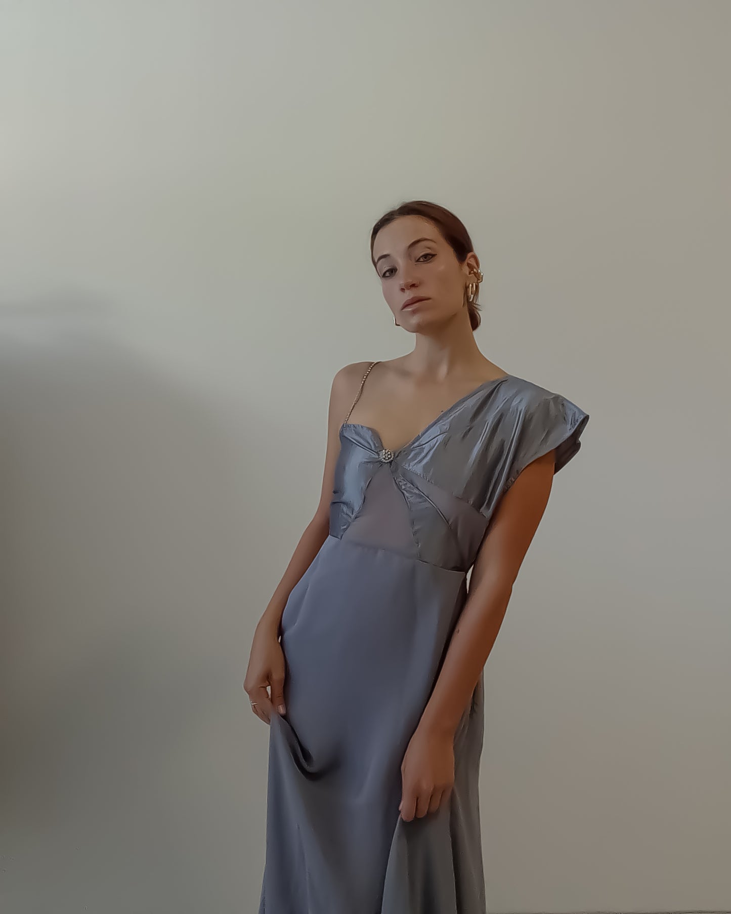 Abito Cerimonia Taffetà Chiffon