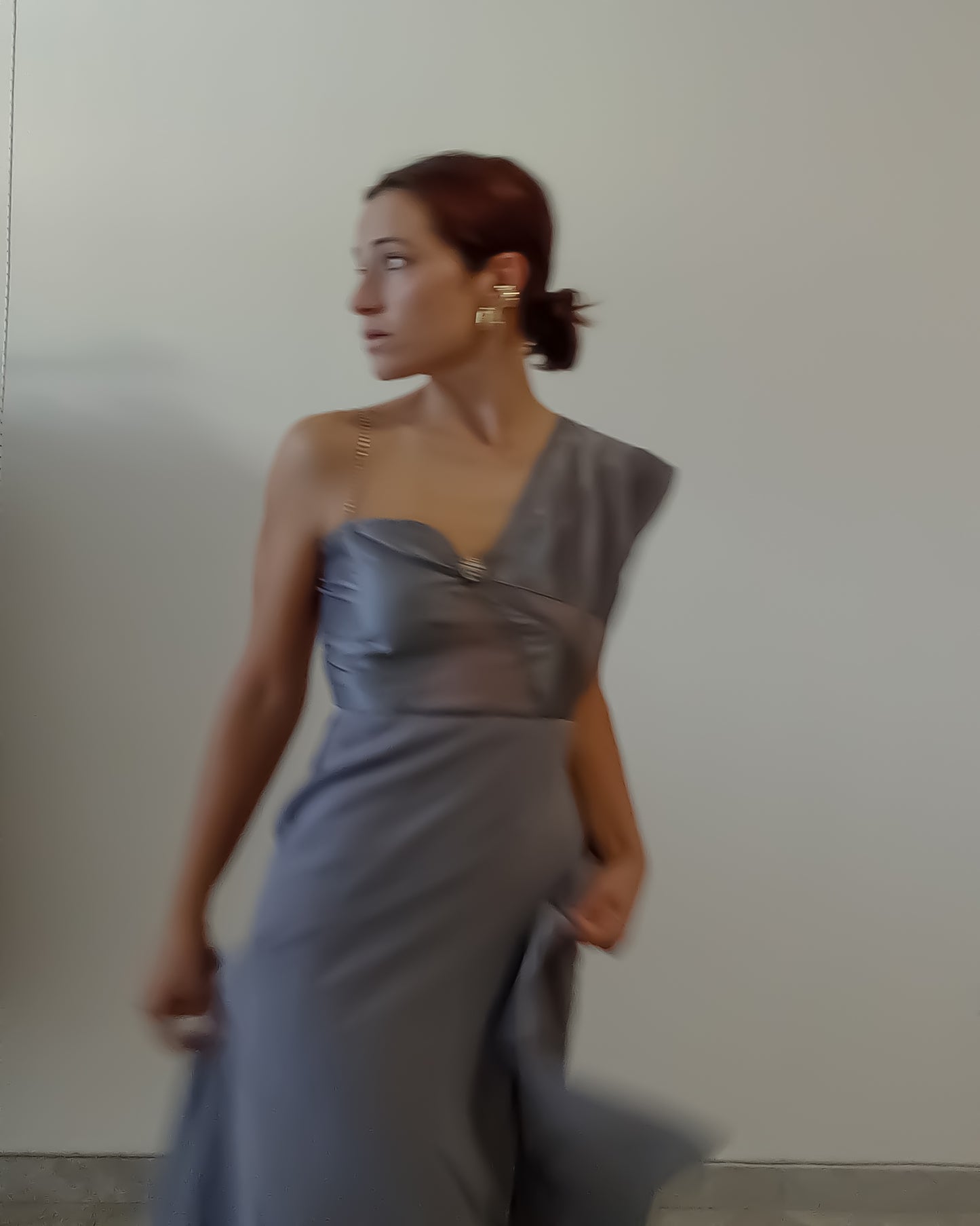 Abito Cerimonia Taffetà Chiffon